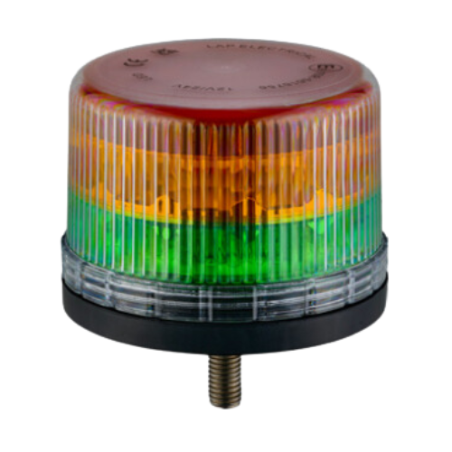 LAP Electrical LXB060AG 1 Bolt 12/24v Amber/Green LED Beacon PN: LXB060AG